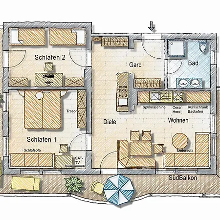 Almchalet Zillertal Appartamento *